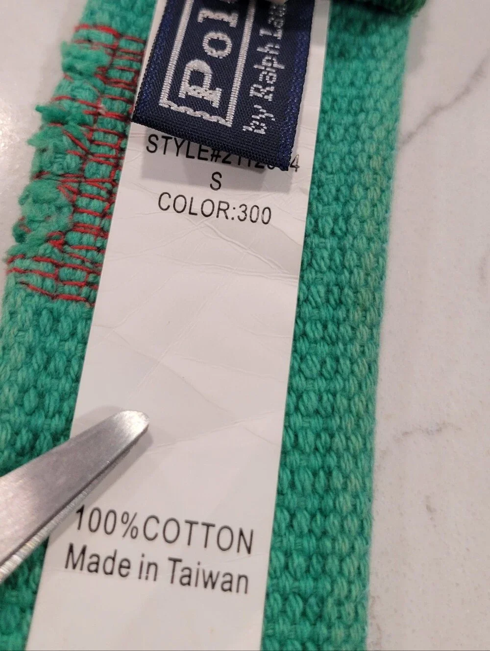 Polo Ralph Lauren green woven